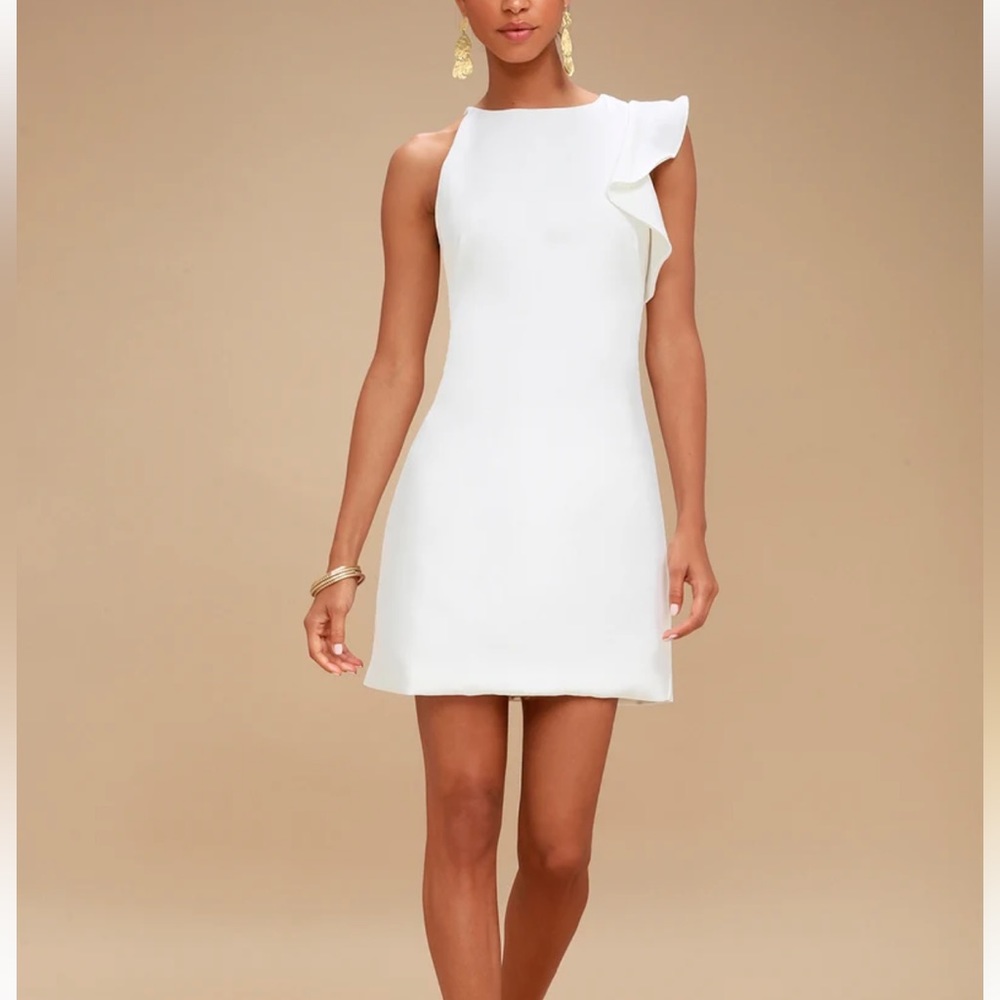 Lulu’s Dinah One Shoulder Dress